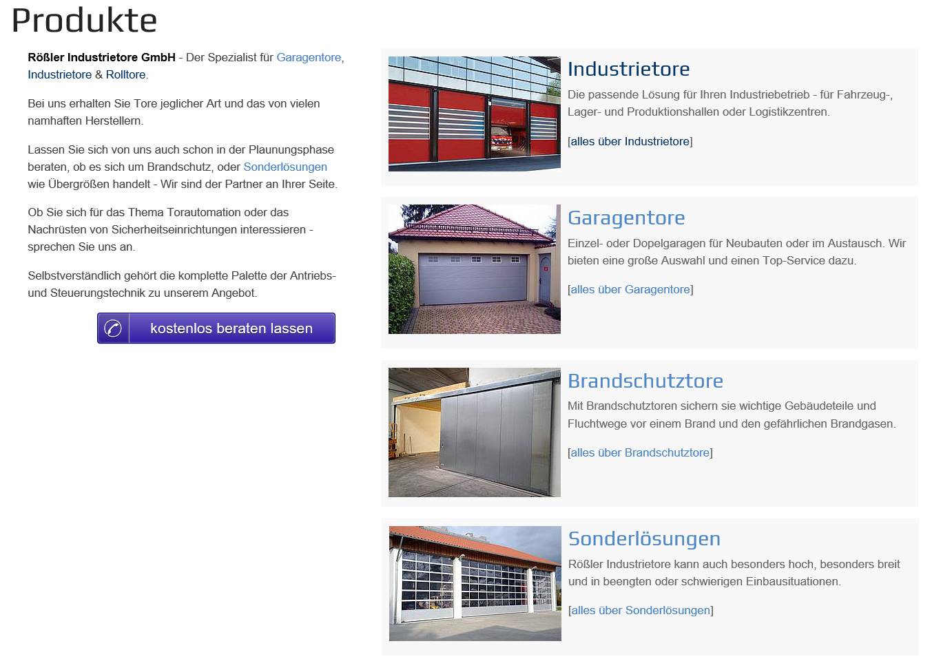 Tor Produkte