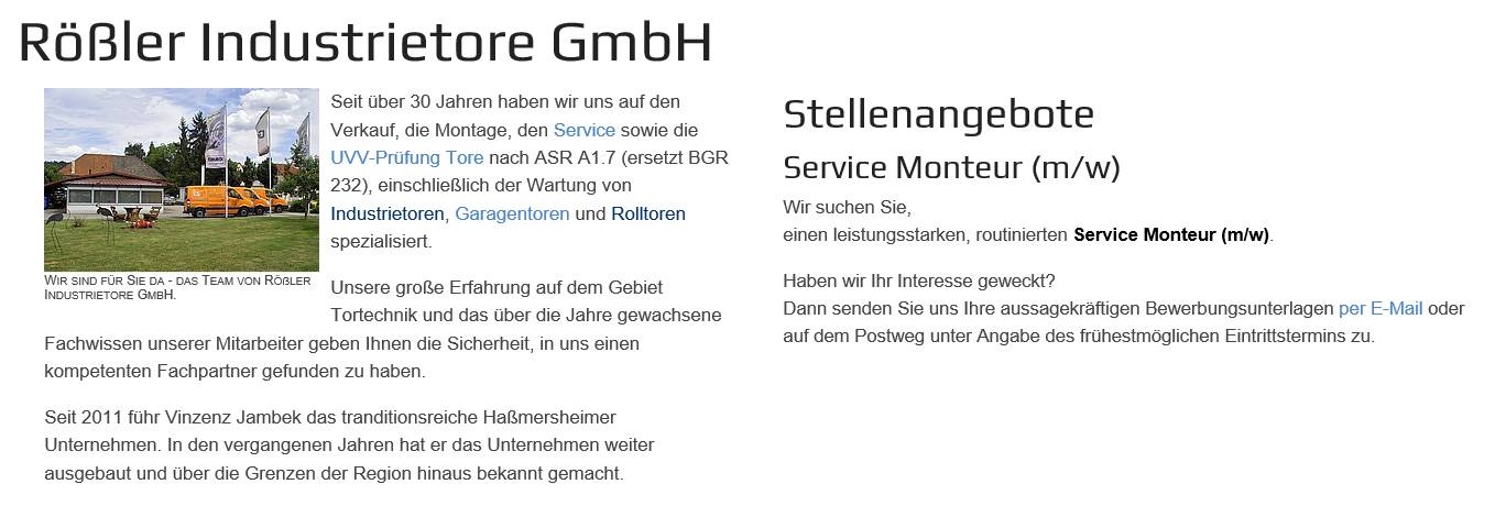 &Uuml;ber uns